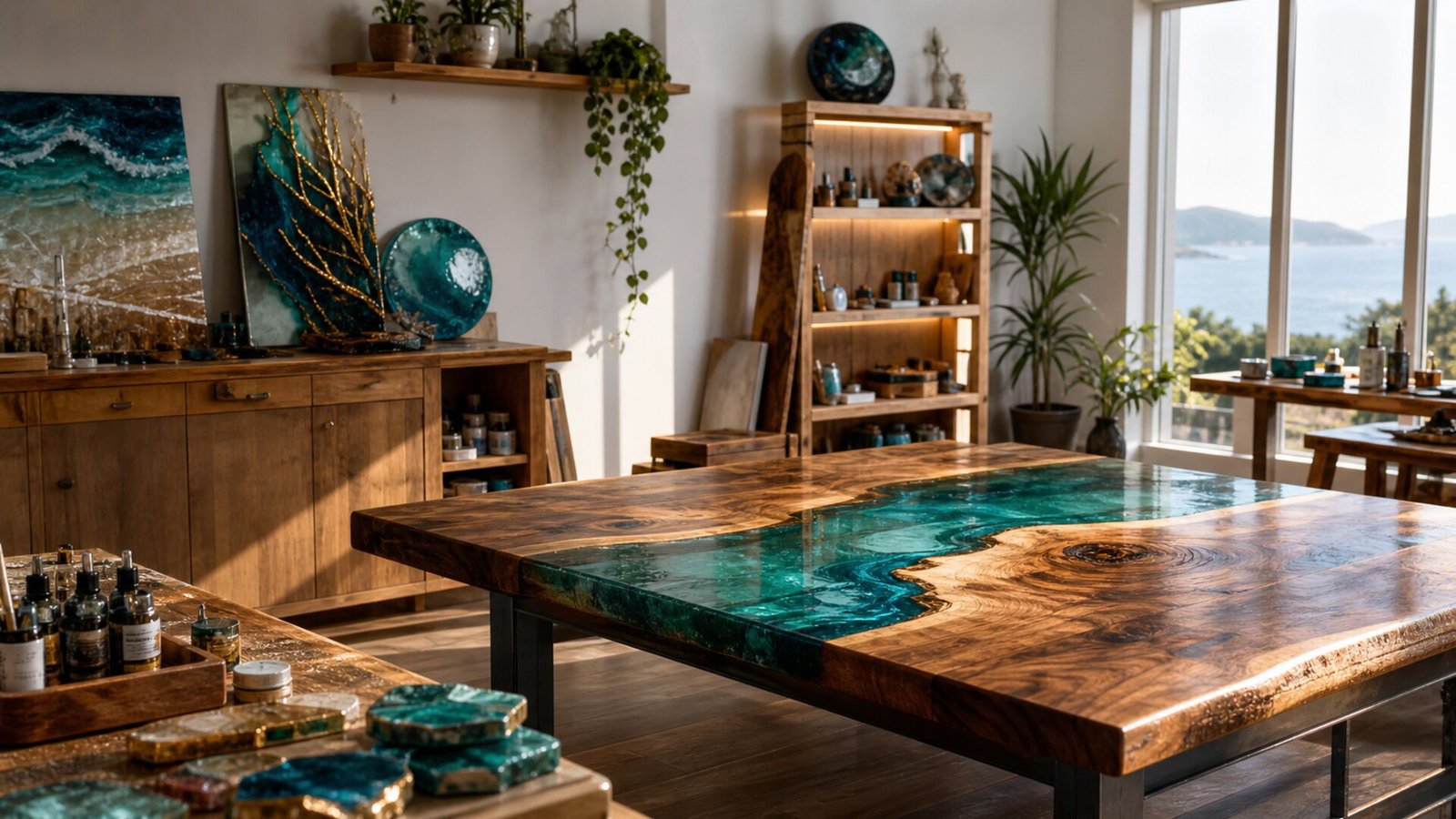 Yen Sanat - Epoksi Sanatında Özgün Tasarımlar