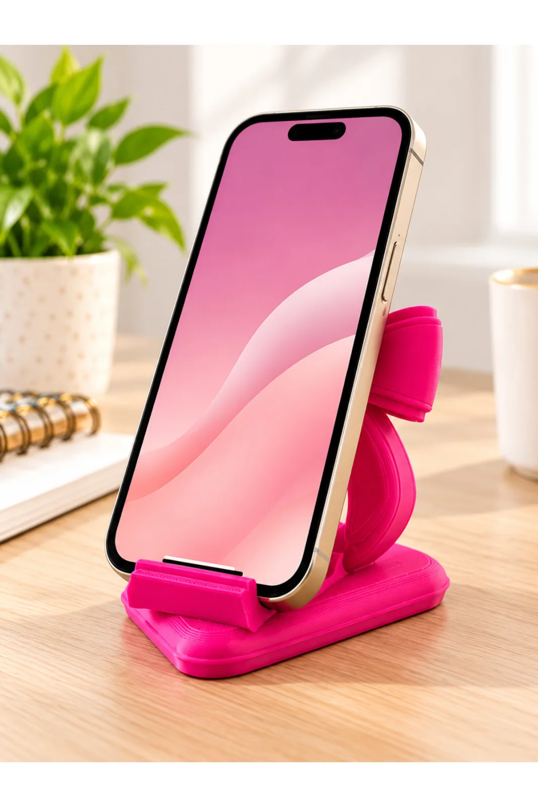 FİYONK FİGÜRLÜ 3 D TELEFON TUTUCU - Yen Sanat